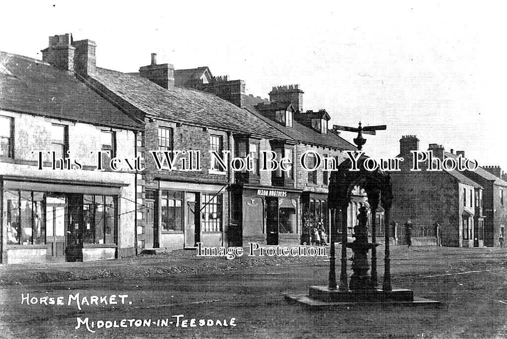 DU 1914 - Horse Market, Middleton In Teesdale, County Durham