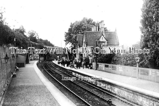 DU 1929 - Wolsingham Railway Station, Stanhope, County Durham c1914