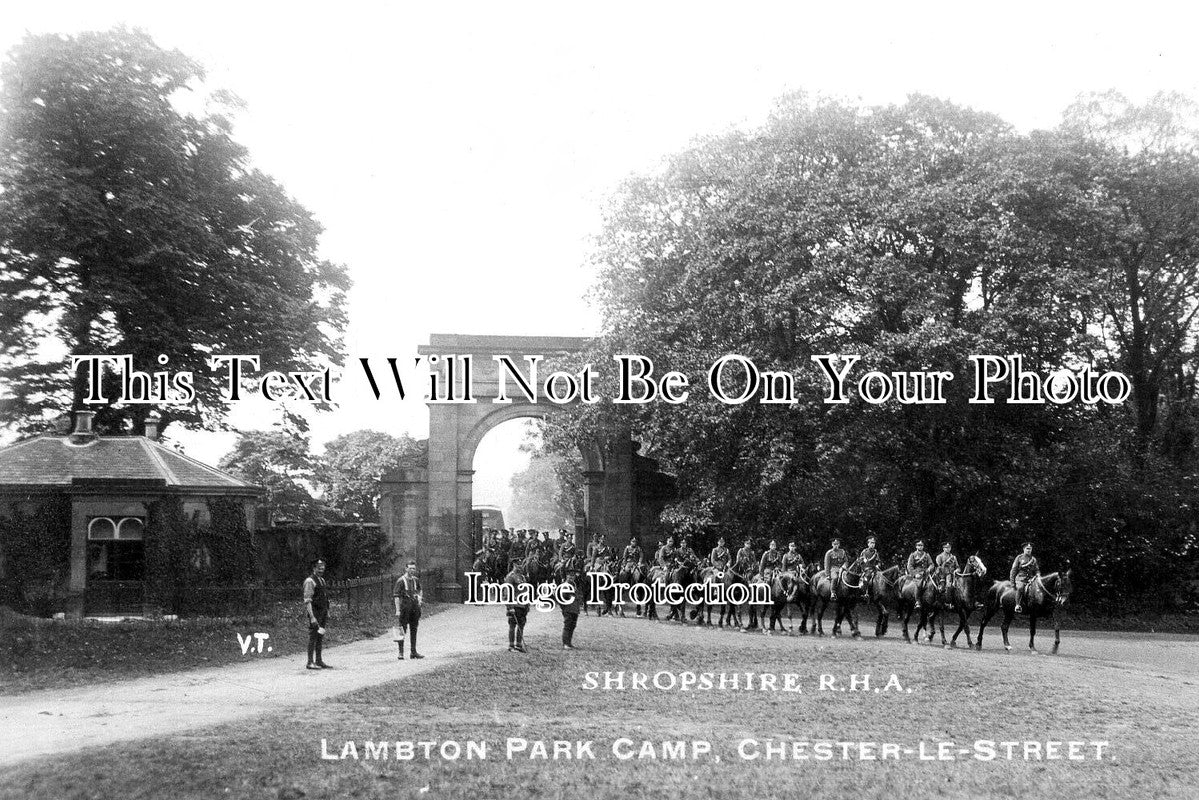 DU 1942 - Royal Horse Artillery, Lambton Park, Chester Le Street