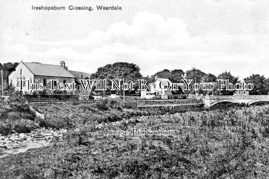 DU 1946 - Ireshopeburn Crossing, Weardale, County Durham c1907