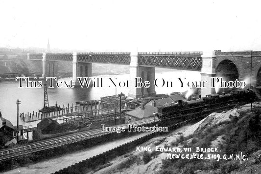 DU 1965 - King Edward VII Bridge, Newcastle, Gateshead, Durham 1906