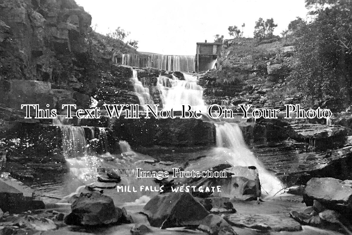 DU 1972 - Mill Falls, Westgate, County Durham c1914