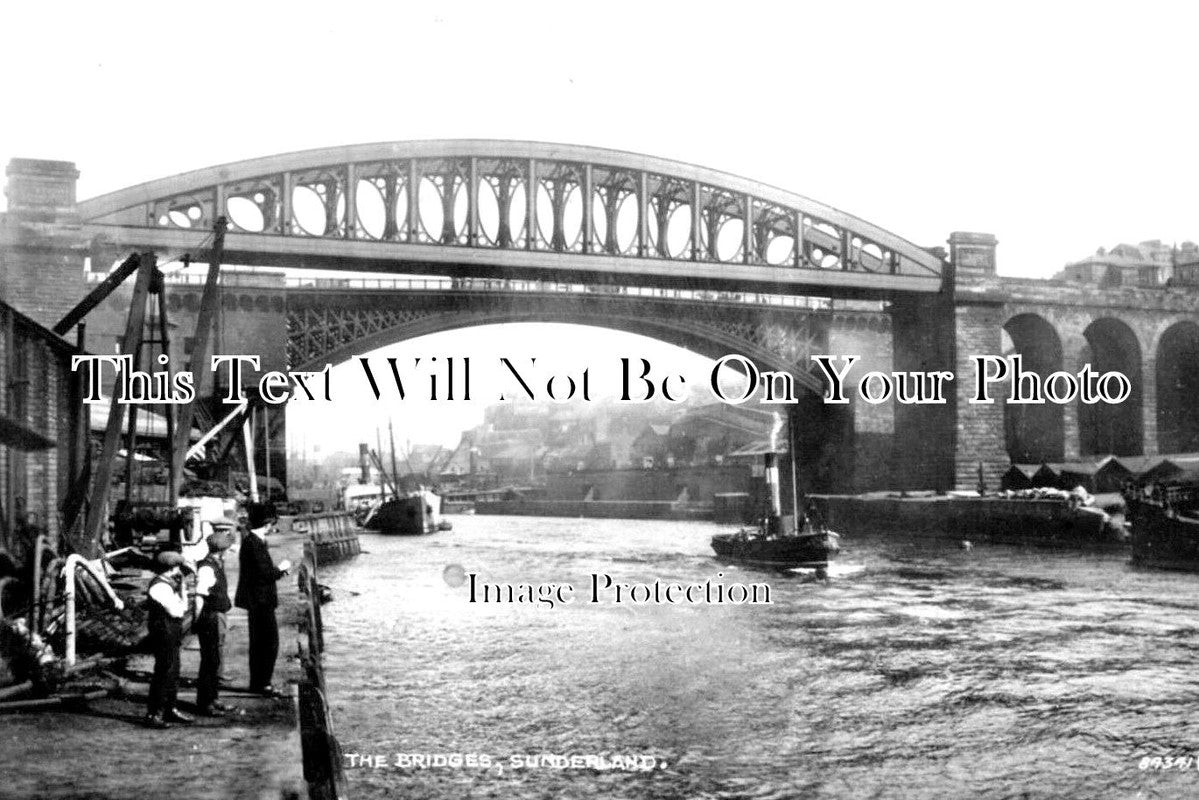 DU 1988 - The Bridges, Sunderland, County Durham c1928