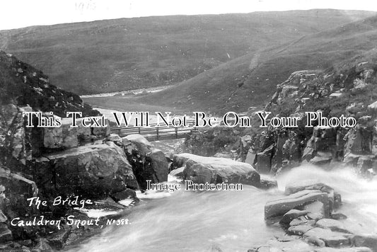 DU 1990 - The Bridge, Cauldron Snout, County Durham c1910