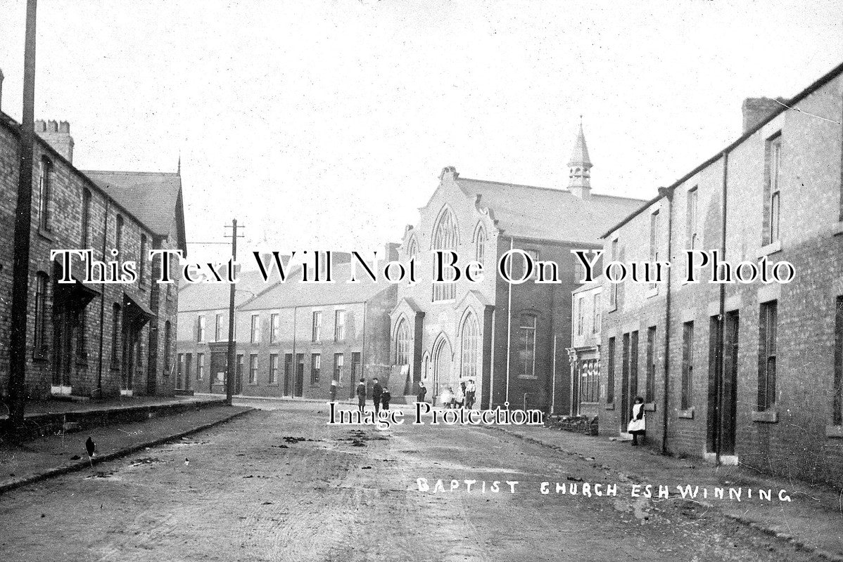 DU 2001 - Baptist Church, Eshwinning, County Durham c1905