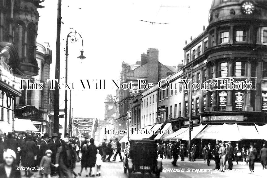 DU 2023 - Bridge Street, Sunderland, County Durham c1938