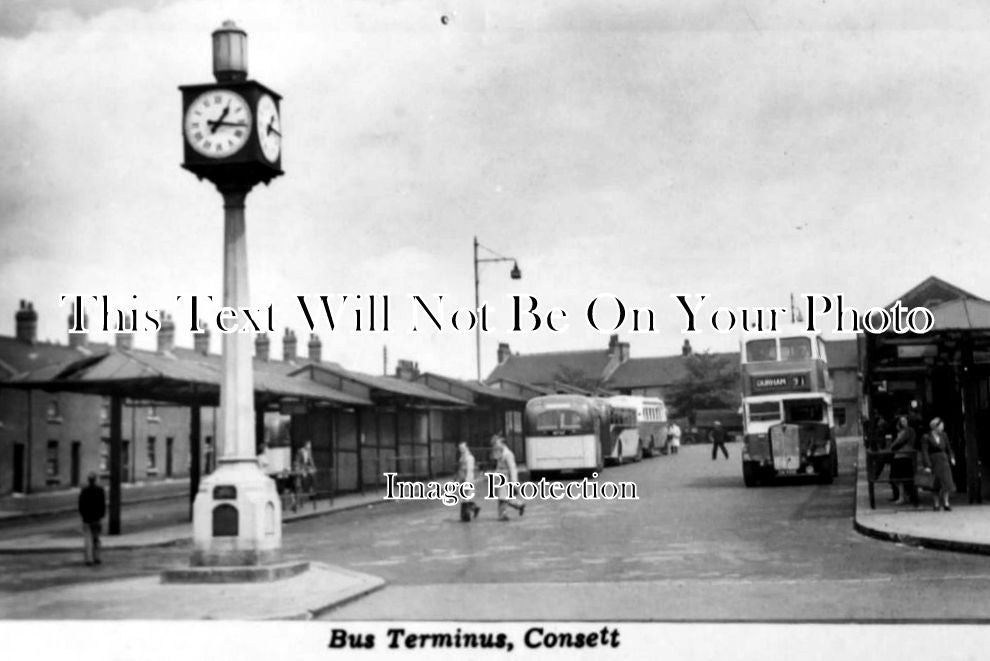 DU 203 - Consett Bus Station, Durham