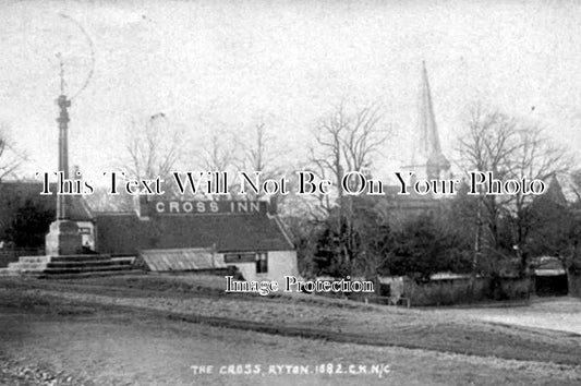 DU 205 - The Cross, Ryton, Durham c1910