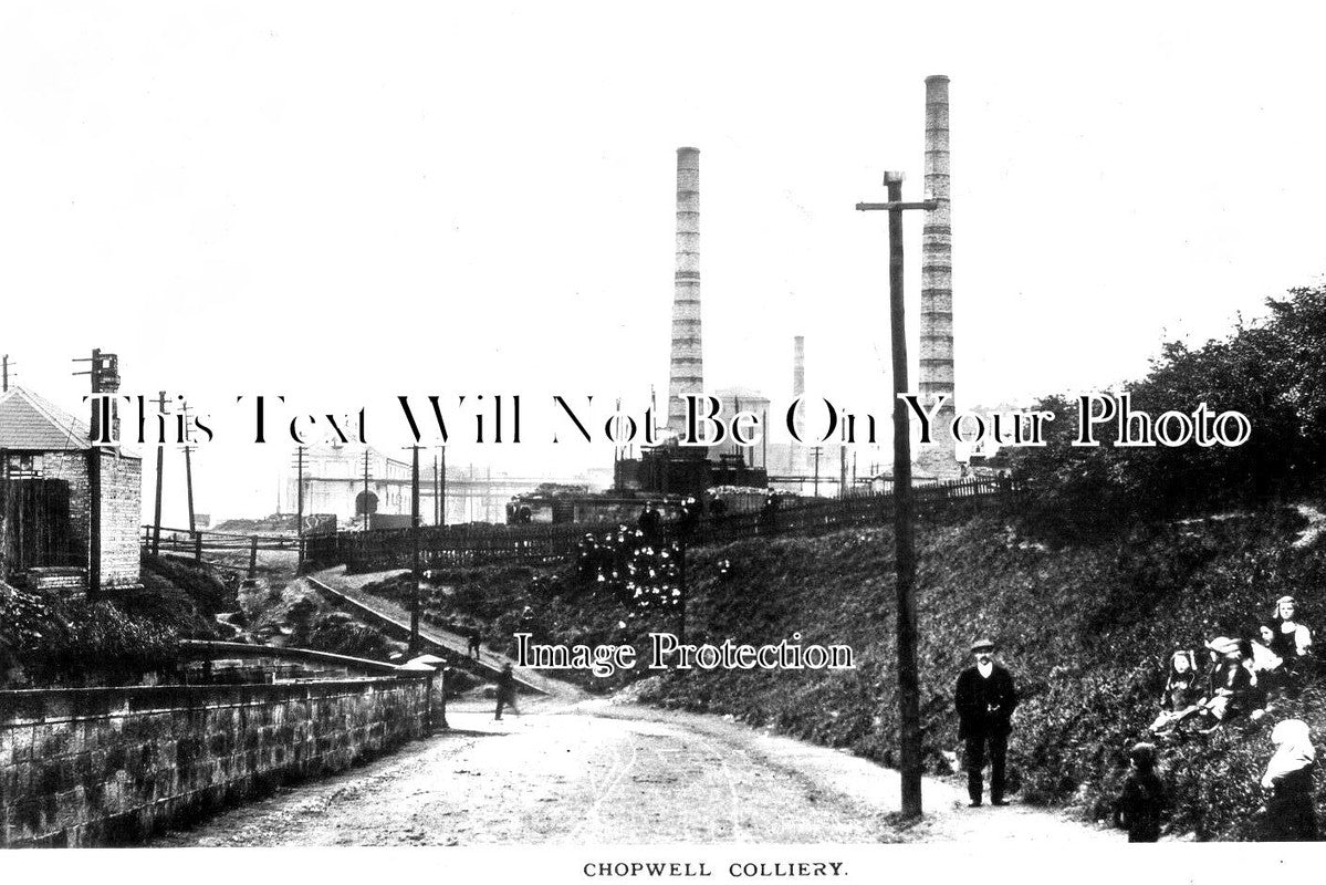 DU 2068 - Chopwell Colliery, Gateshead, County Durham c1913