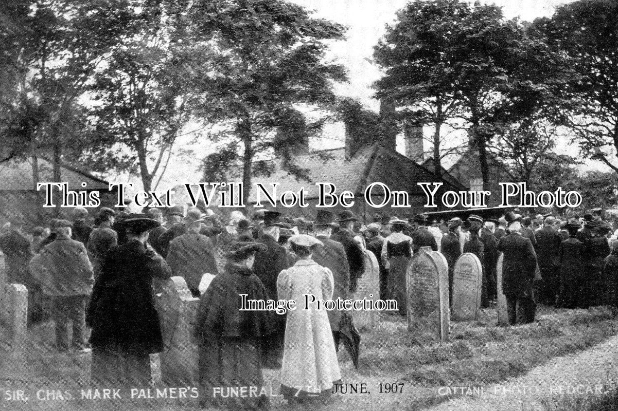 DU 2082 - Sir Chas Mark Palmers Funeral, Easington, County Durham 1907