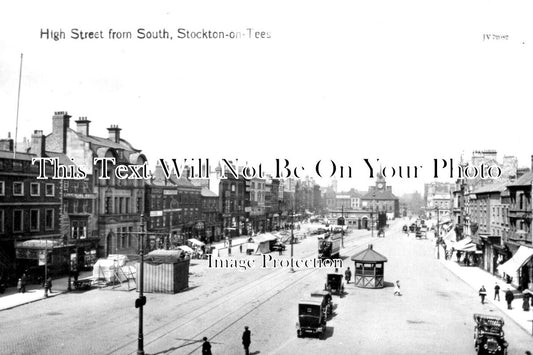 DU 2160 - High Street, Stockton On Tees, County Durham c1918