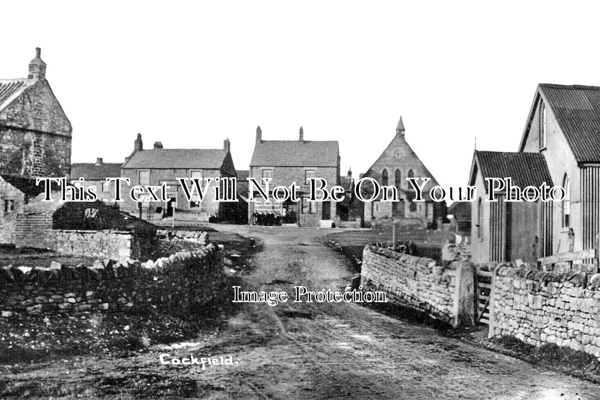 DU 2182 - Cockfield, County Durham c1913