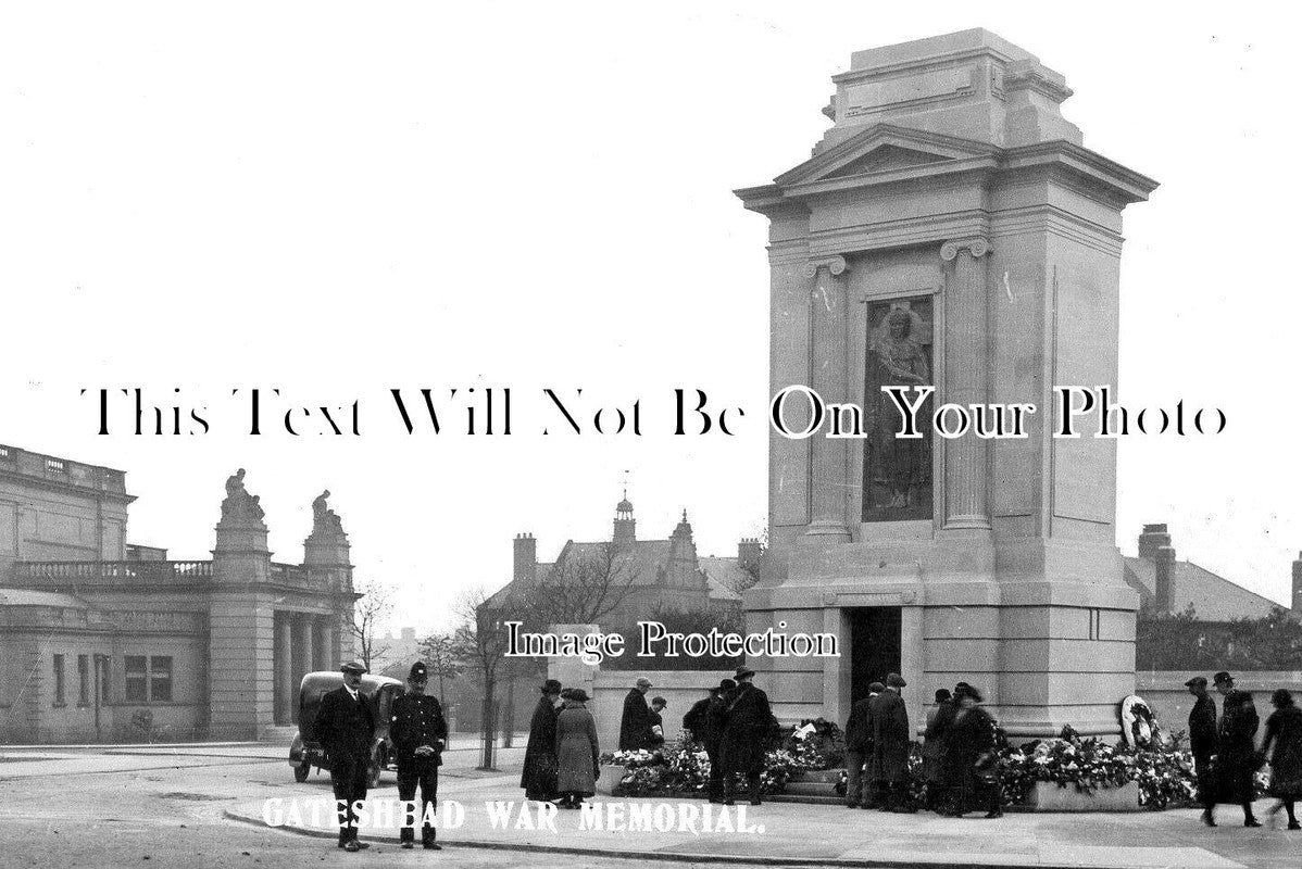 DU 2186 - Gateshead War Memorial, County Durham c1922