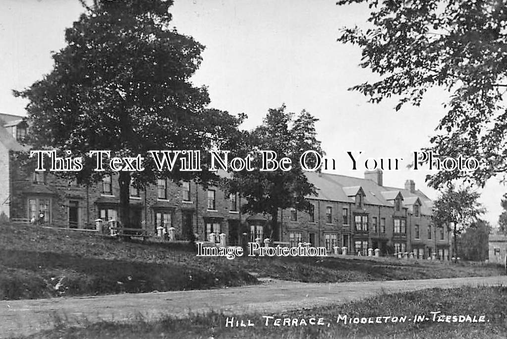 DU 219 - Hill Terrace, Middleton In Teesdale, Durham c1910