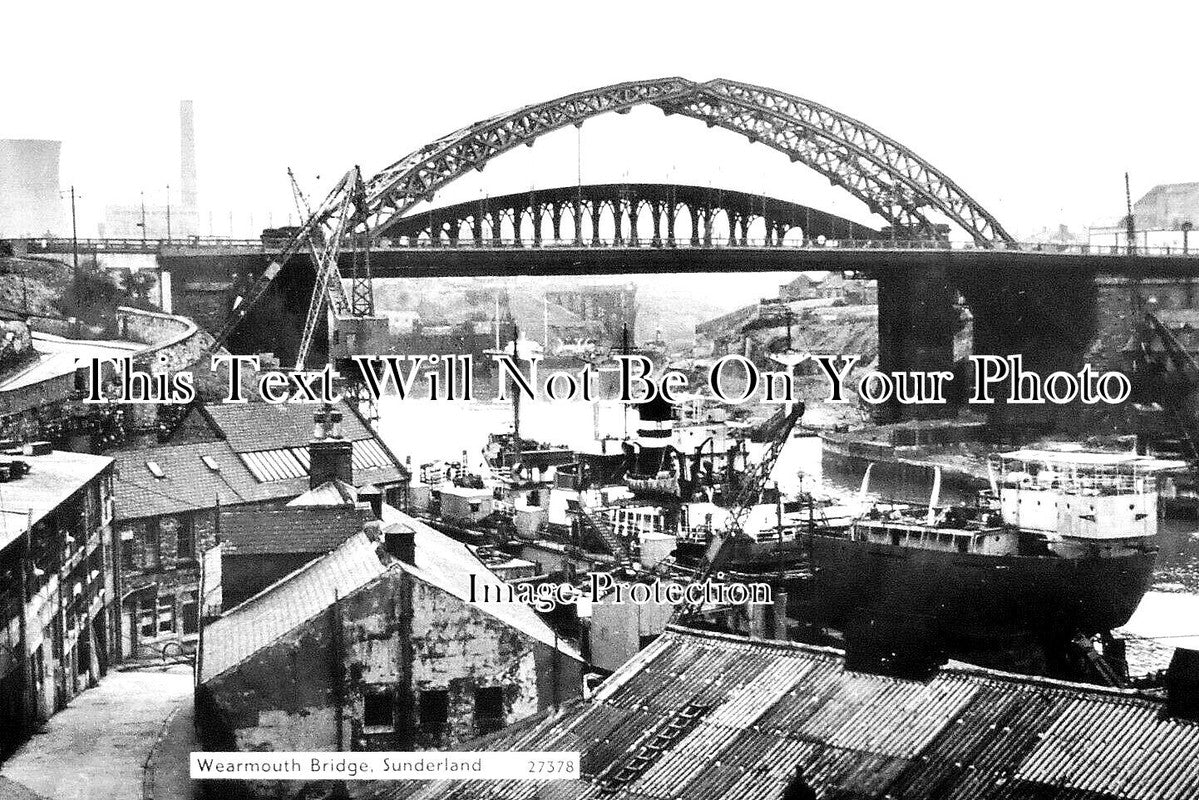 DU 2196 - Wearmouth Bridge, Sunderland, County Durham