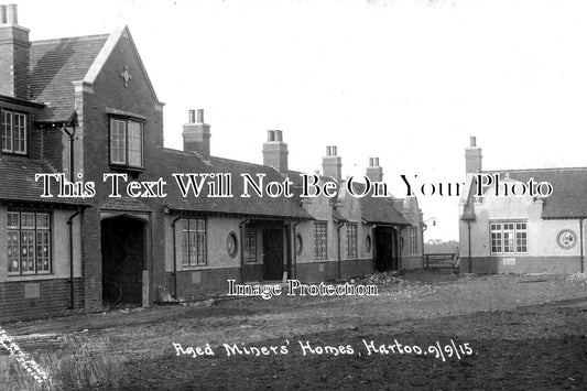 DU 2200 - Aged Miners Homes, Harton, County Durham c1915