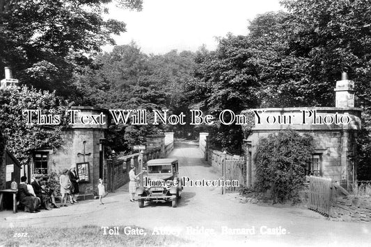 DU 2225 - Toll Gate, Abbey Bridge, Barnard Castle, County Durham