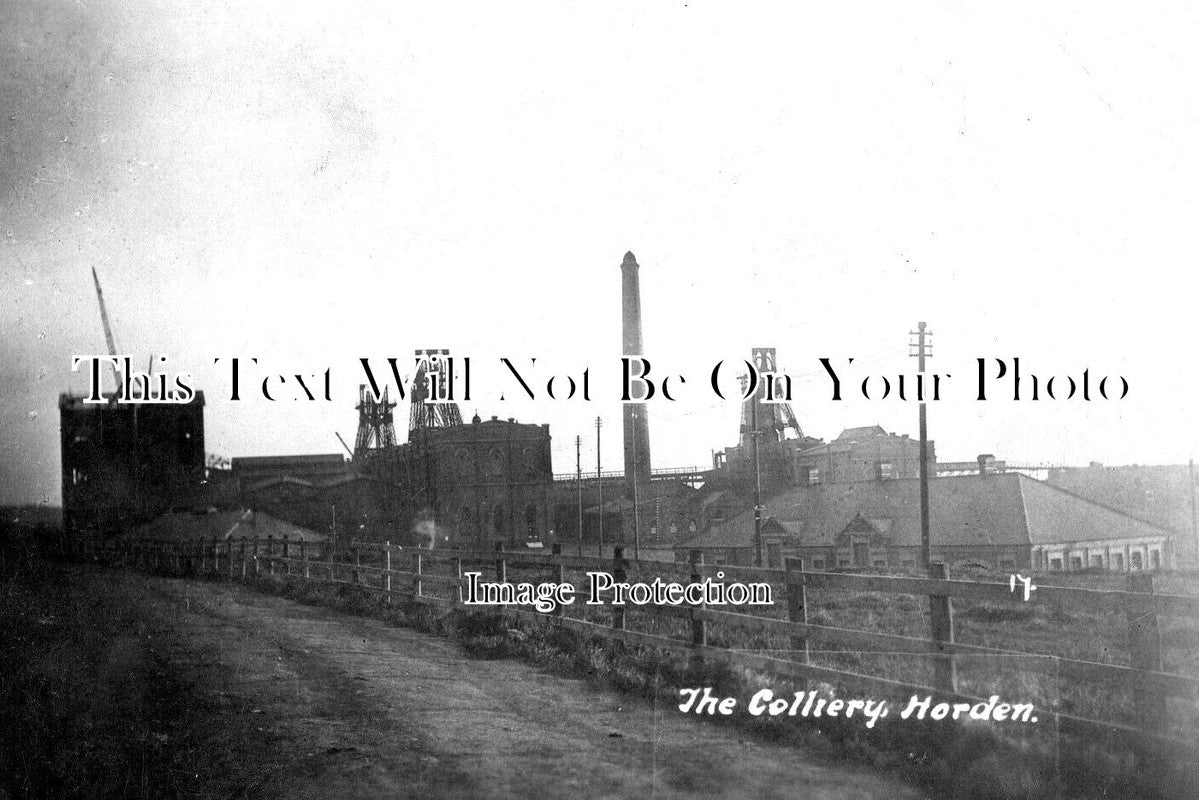 DU 2242 - Horden Colliery, Peterlee, Easington, County Durham c1913