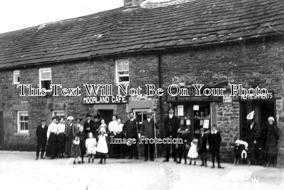 DU 2261 - Moorland Cafe, Edmundbyers, Consett, County Durham c1912