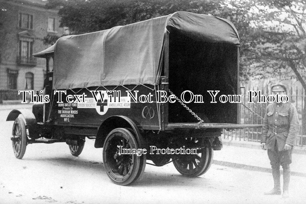 DU 2264 - Durham Miners Association Red Cross Ambulance 1918