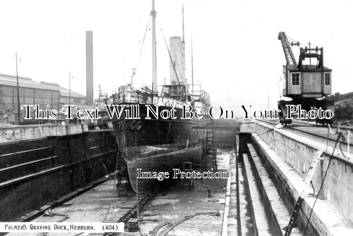 DU 2268 - Palmers Graving Dock, Hebburn, Jarrow, County Durham