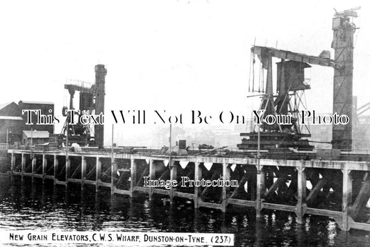 DU 2272 - New Grain Elevators, CWS Wharf, Dunston On Tyne, County Durham