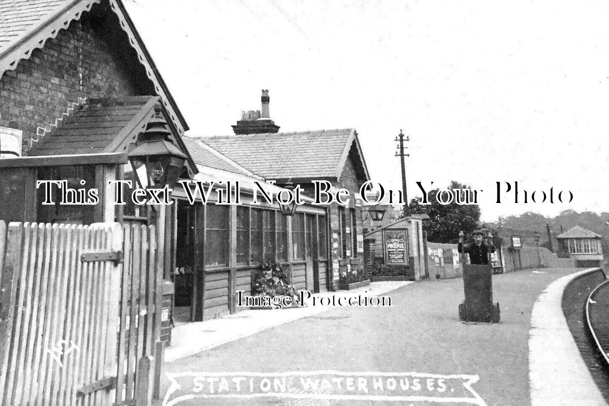 DU 2282 - Waterhouses Railway Station, County Durham