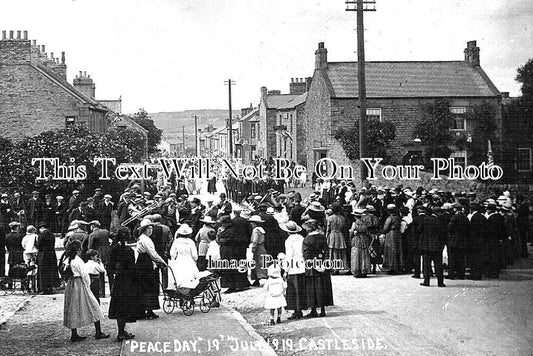 DU 2287 - Peace Day, Castleside, County Durham 1919