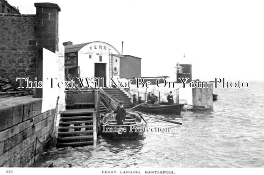 DU 2298 - Ferry Landing, Hartlepool, County Durham c1911