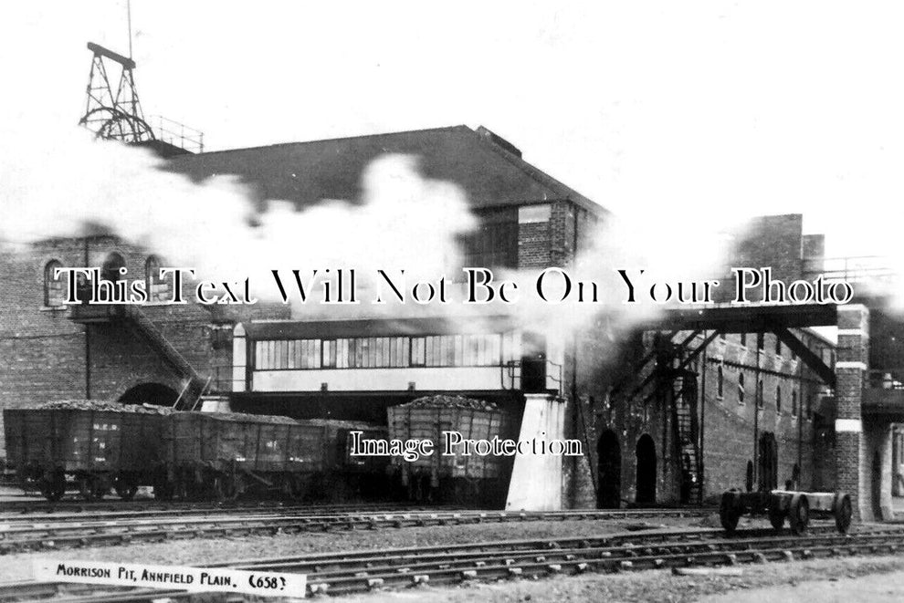 DU 2312 - Morrison Pit Colliery, Annfield Plain, County Durham c1915 ...