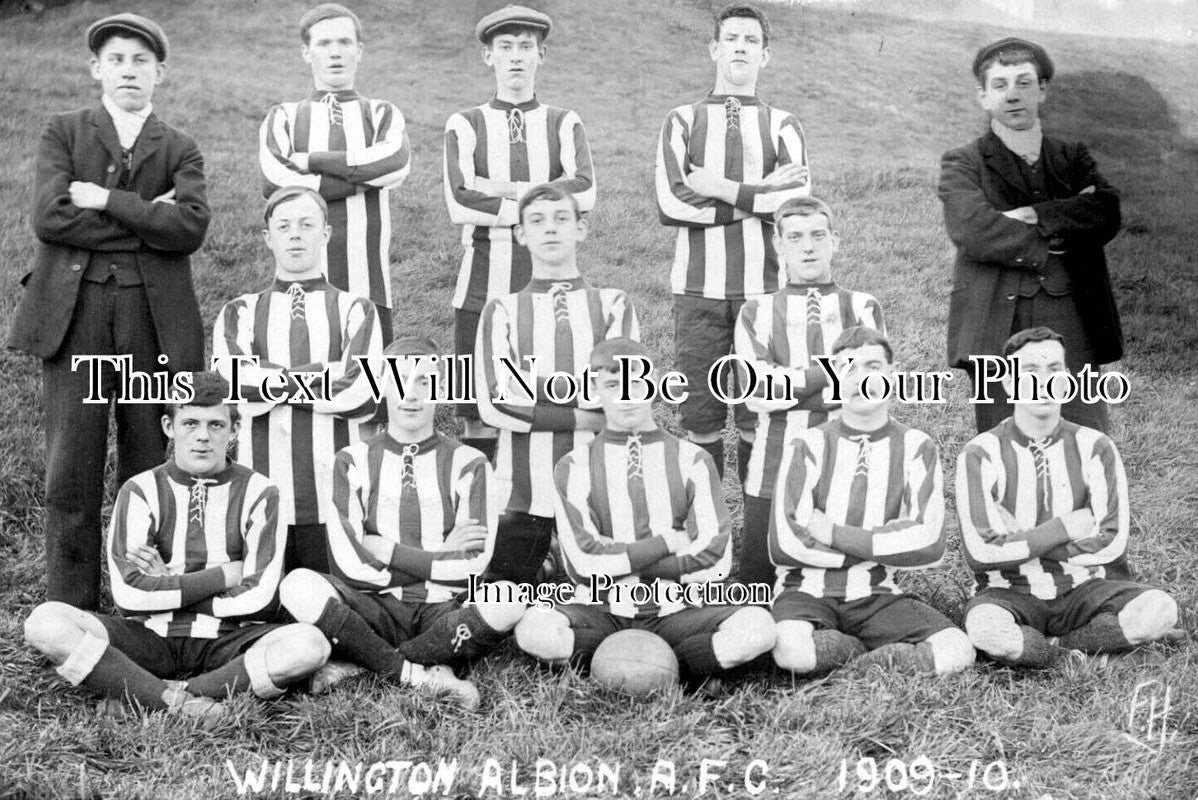 DU 2318 - Willington Albion Football Club, County Durham