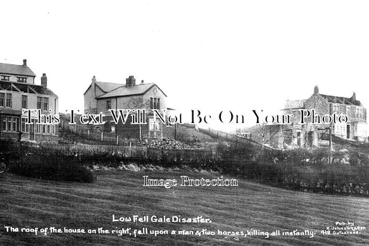 DU 2347 - Low Fell Gale Disaster, Tyne & Wear, County Durham