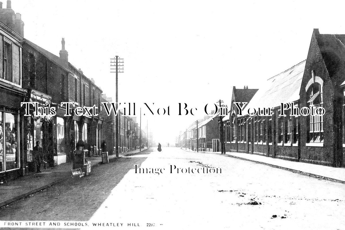 DU 2353 - Front Street & Schools, Wheatley Hill, Peterlee, County Durham