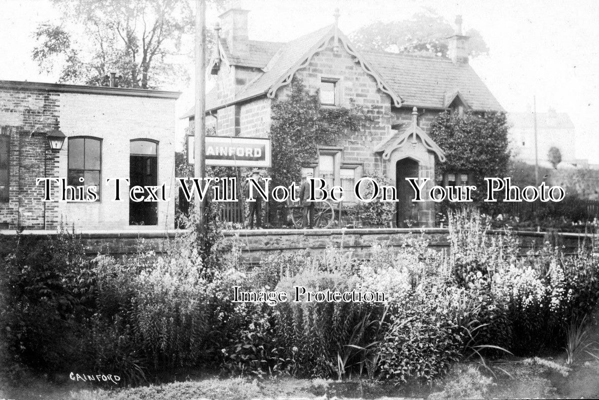 DU 238 - Gainford Railway Station, County Durham c1913