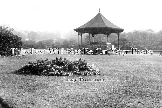 DU 2418 - The Bandstand, Blackhill Park, Consett, County Durham c1911