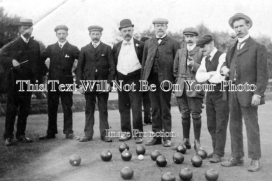 DU 243 - Stockton On Tees Bowling Club, County Durham c1908