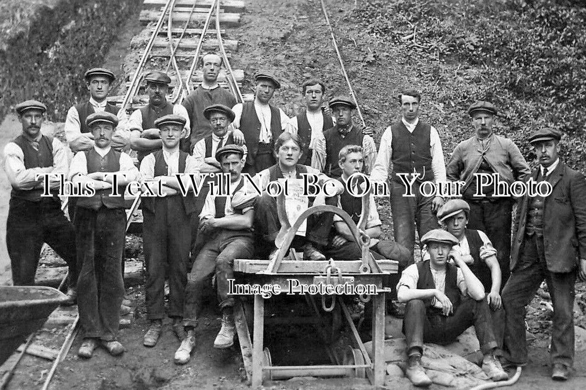 DU 2444 - Staff At Croxdale Viaduct, County Durham