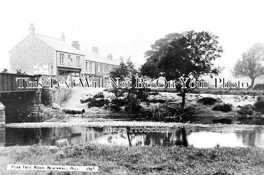 DU 2455 - Peak Tree Road, Blackhall Mill, County Durham c1918