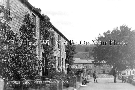 DU 2460 - Dale View, Middleton In Teesdale, County Durham c1934