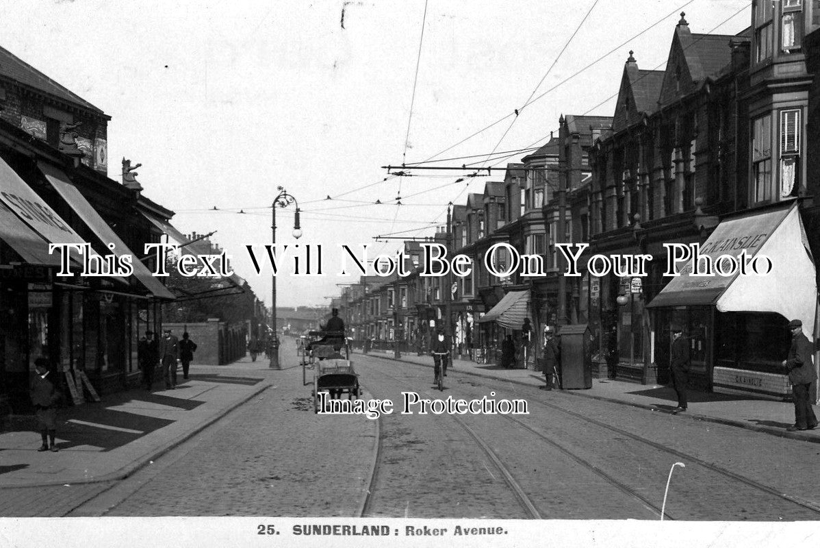 DU 248 - Roker Avenue, Sunderland, County Durham c1914