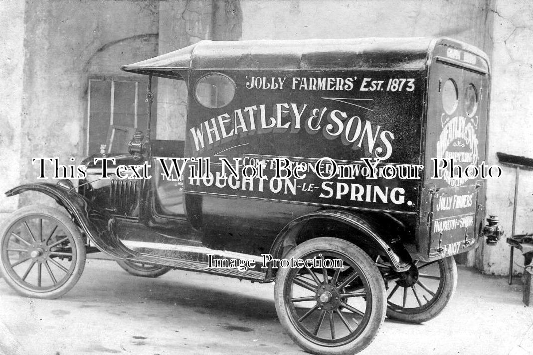 DU 2482 - Wheatley & Sons Van, Houghton Le Spring, County Durham