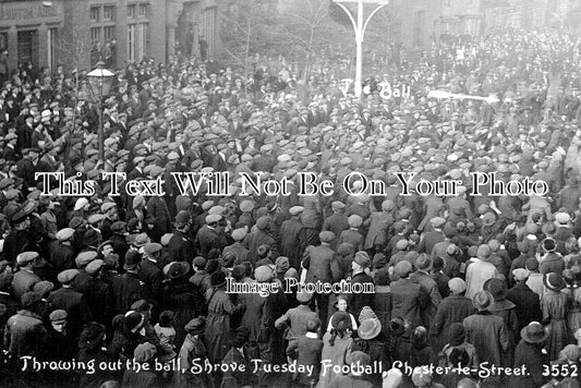 DU 2492 - Shrove Tuesday Football, Chester Le Street, County Durham