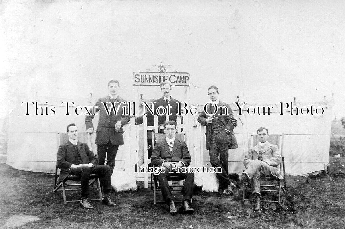 DU 2498 - Sunniside Camp, Gateshead, County Durham c1910