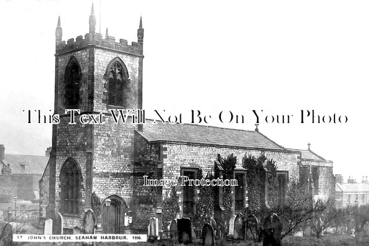 DU 2501 - St John's Church, Seaham Harbour, County Durham c1914