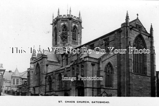 DU 255 - St Chads Church, Gateshead, County Durham c1917