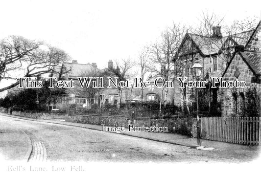 DU 2591 - Kells Lane, Low Fell, Gateshead, County Durham c1904