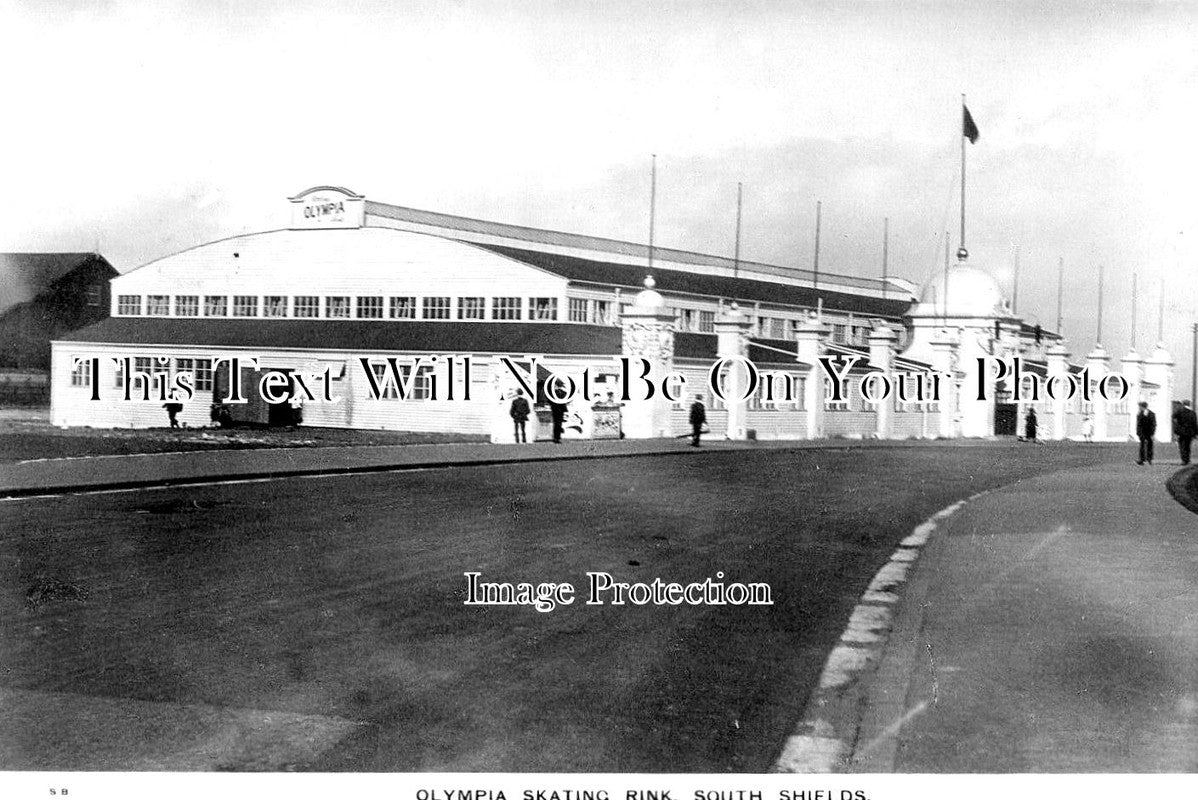 DU 2618 - Olympia Skating Rink, South Shields, County Durham c1911