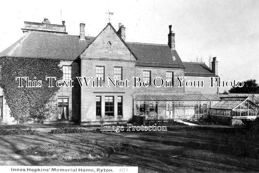 DU 2621 - Innes Hopkins Memorial Home, Ryton, County Durham c1929