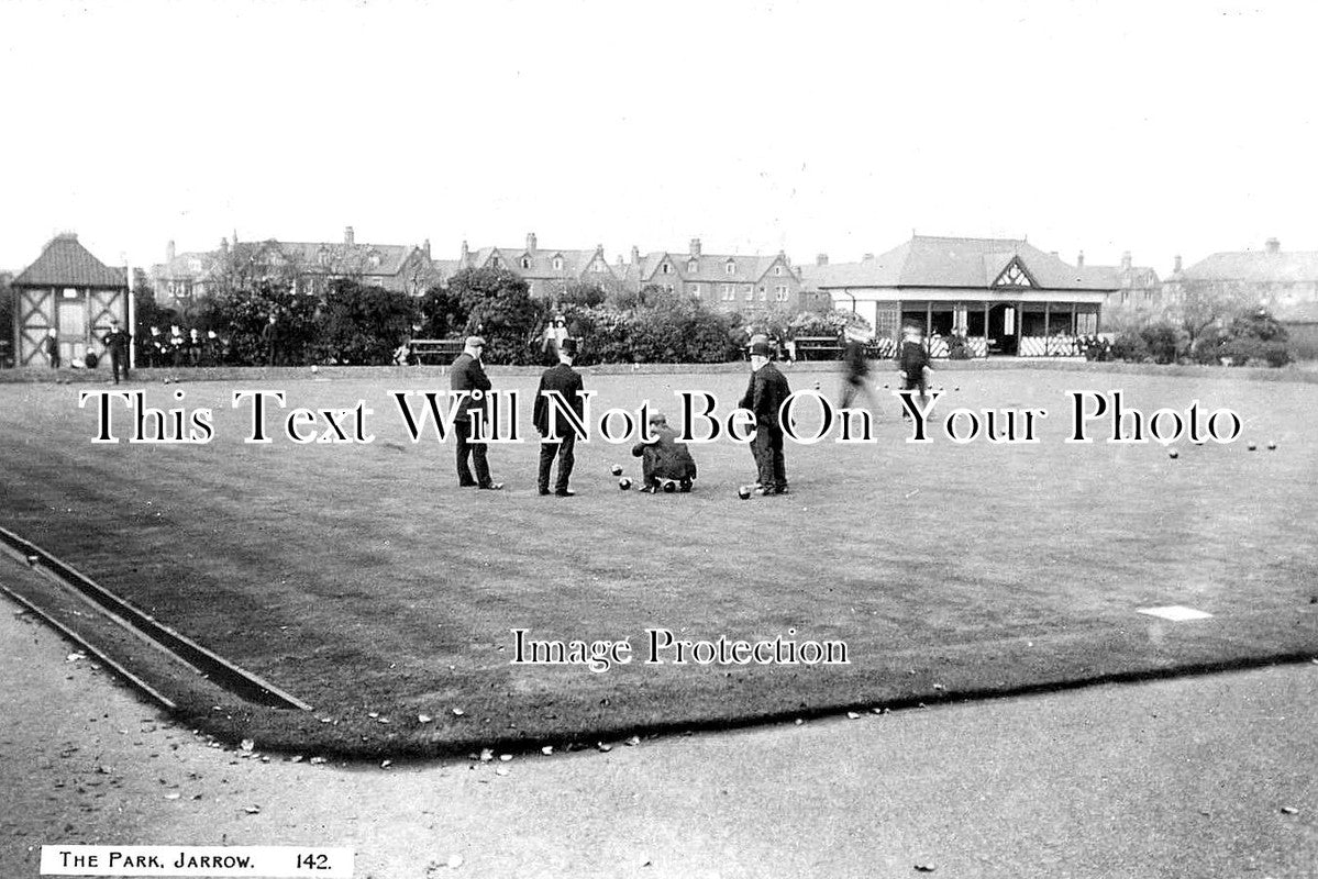 DU 2647 - The Park & Bowls Green, Jarrow, County Durham