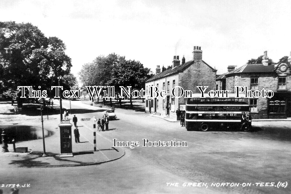 DU 2671 - The Green, Norton On Tees, County Durham c1937